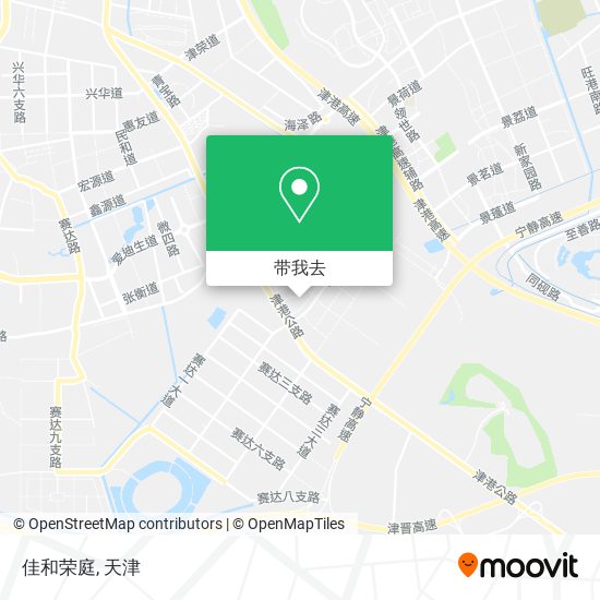 佳和荣庭地图