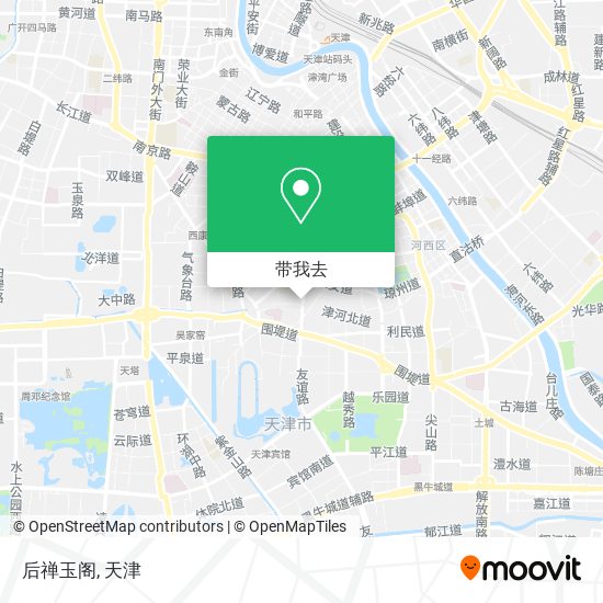 后禅玉阁地图