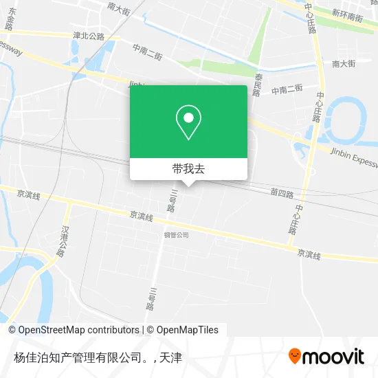 杨佳泊知产管理有限公司。地图