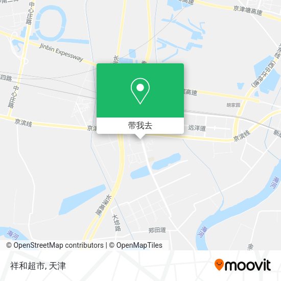 祥和超市地图