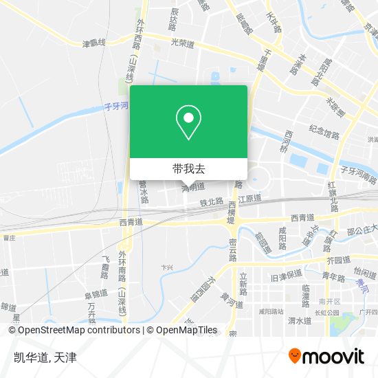 凯华道地图