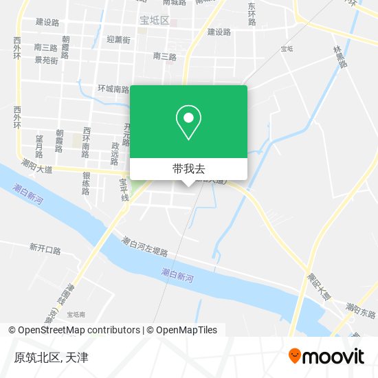 原筑北区地图