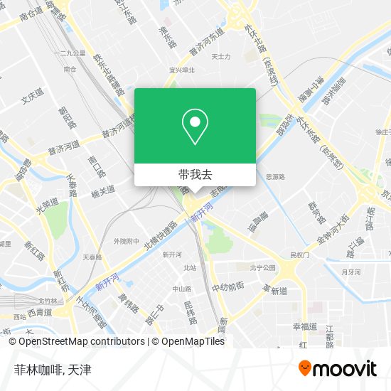 菲林咖啡地图
