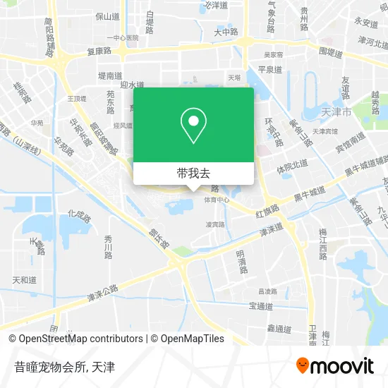 昔瞳宠物会所地图