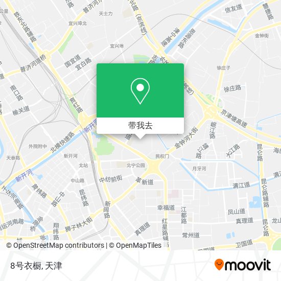8号衣橱地图
