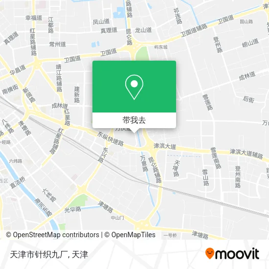 天津市针织九厂地图