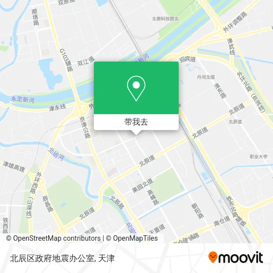 北辰区政府地震办公室地图