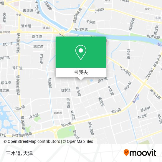 三水道地图