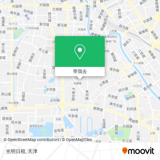 光明日租地图