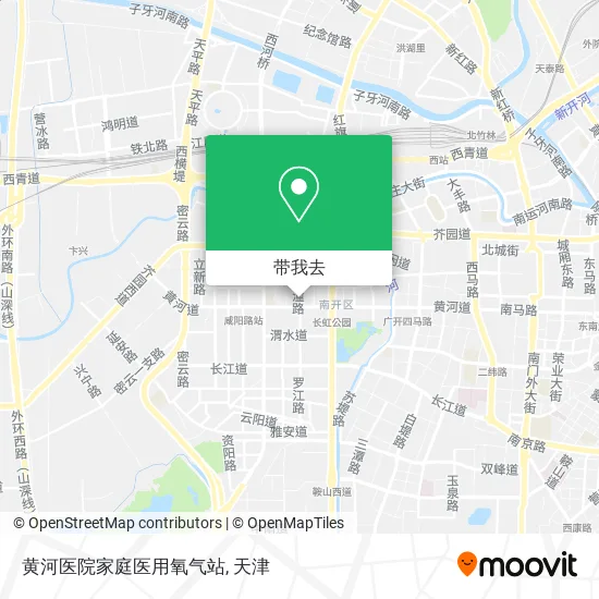 黄河医院家庭医用氧气站地图