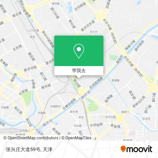 张兴庄大道59号地图