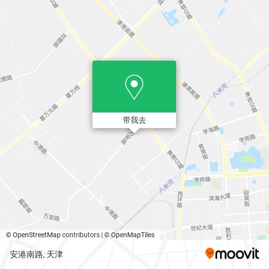 安港南路地图