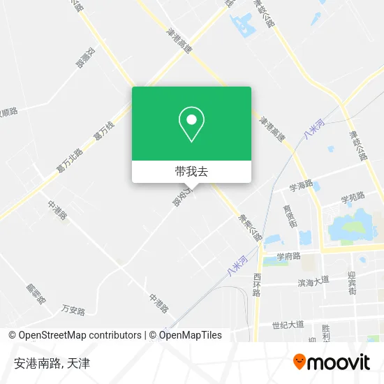 安港南路地图