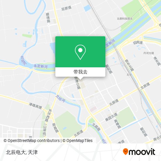 北辰电大地图