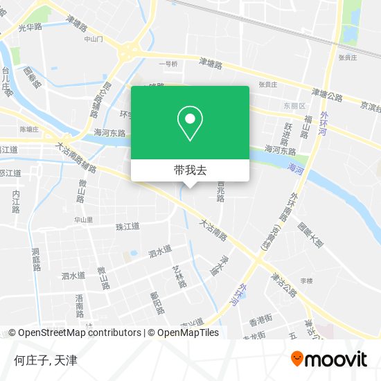 何庄子地图