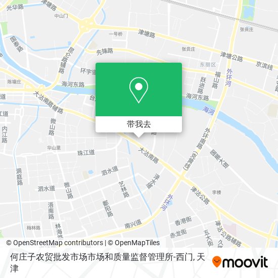 何庄子农贸批发市场市场和质量监督管理所-西门地图