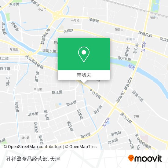 孔祥盈食品经营部地图