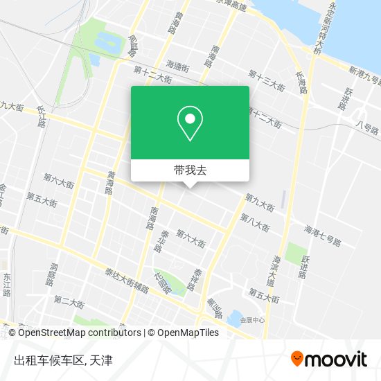 出租车候车区地图