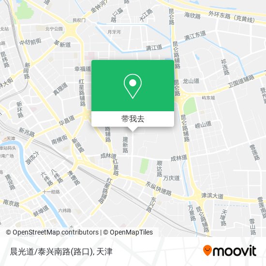 晨光道/泰兴南路(路口)地图