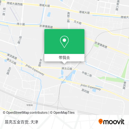 晨亮五金百货地图
