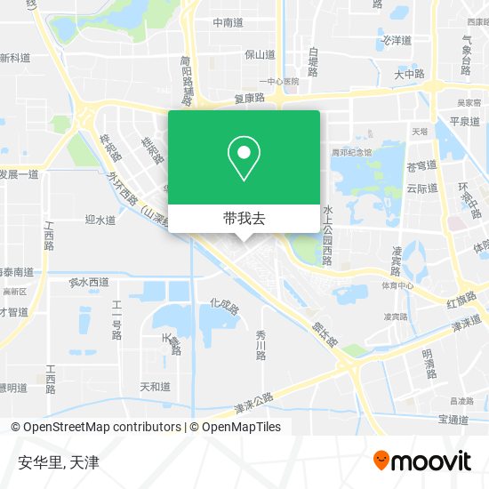安华里地图
