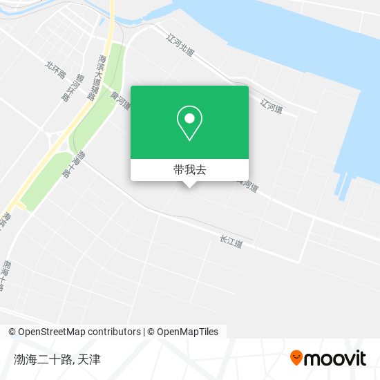 渤海二十路地图