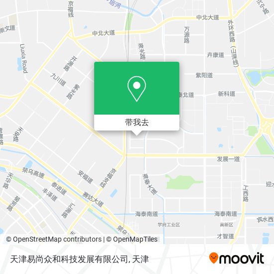 天津易尚众和科技发展有限公司地图