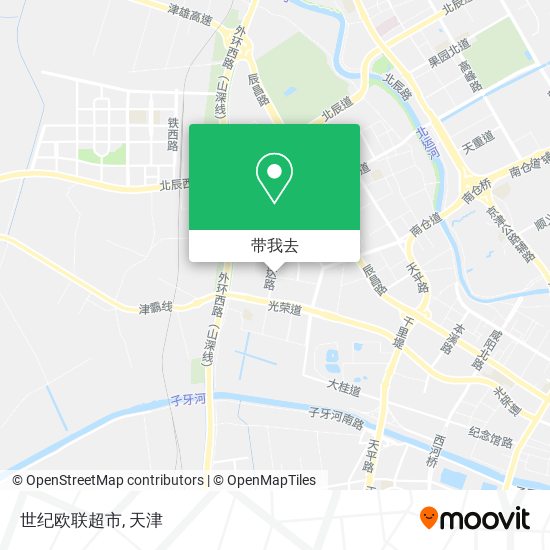 世纪欧联超市地图