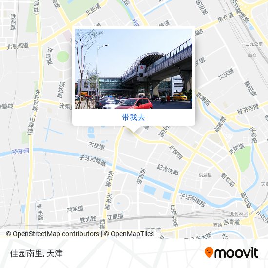 佳园南里地图