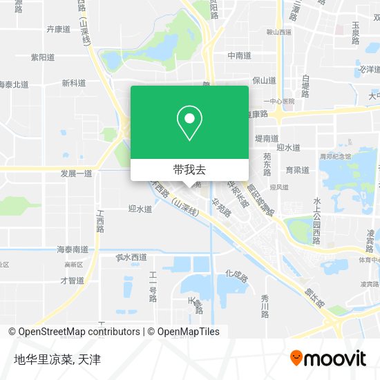 地华里凉菜地图