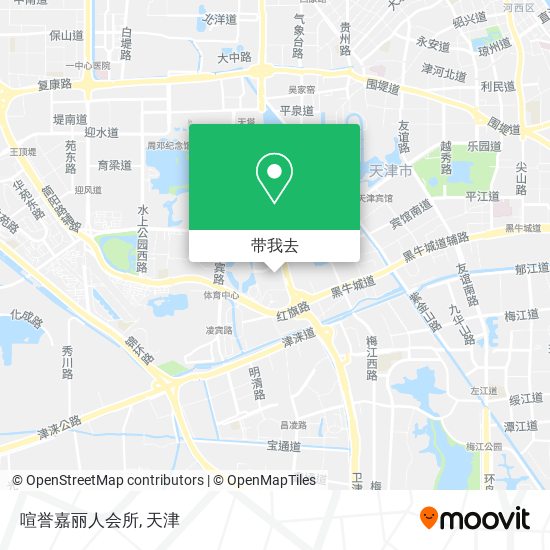 喧誉嘉丽人会所地图