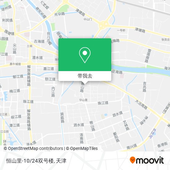恒山里-10/24双号楼地图