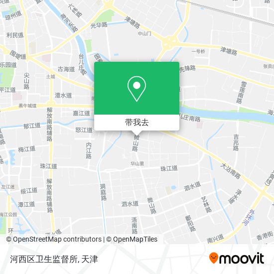 河西区卫生监督所地图