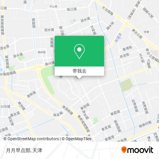 月月早点部地图