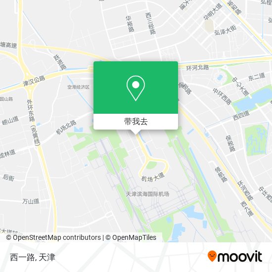 西一路地图