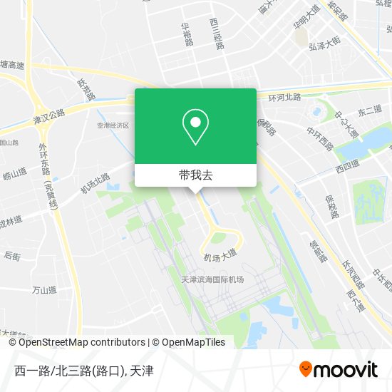 西一路/北三路(路口)地图