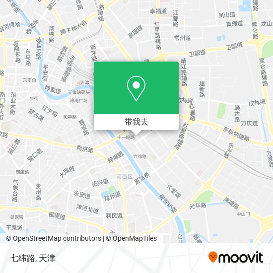 七纬路地图