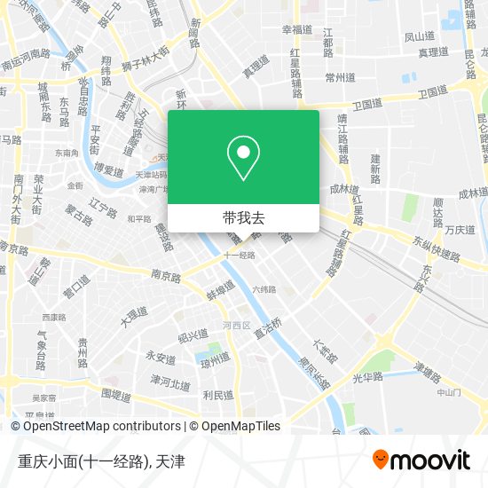 重庆小面(十一经路)地图