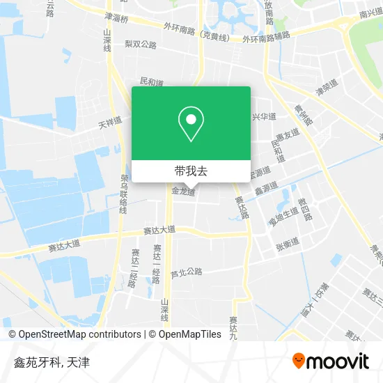 鑫苑牙科地图
