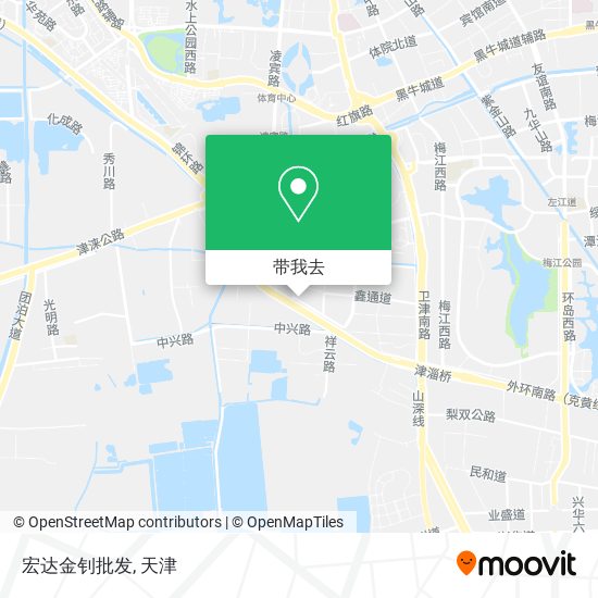 宏达金钊批发地图