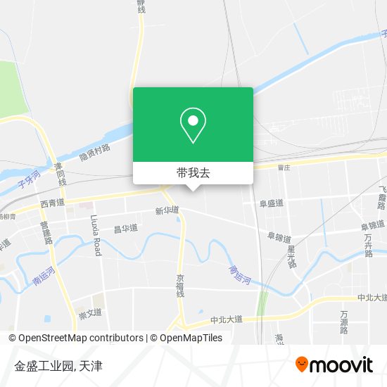 金盛工业园地图