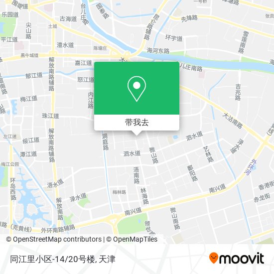 同江里小区-14/20号楼地图