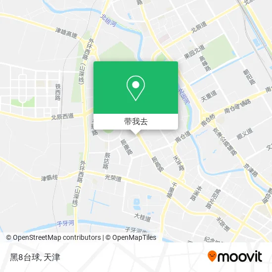 黑8台球地图