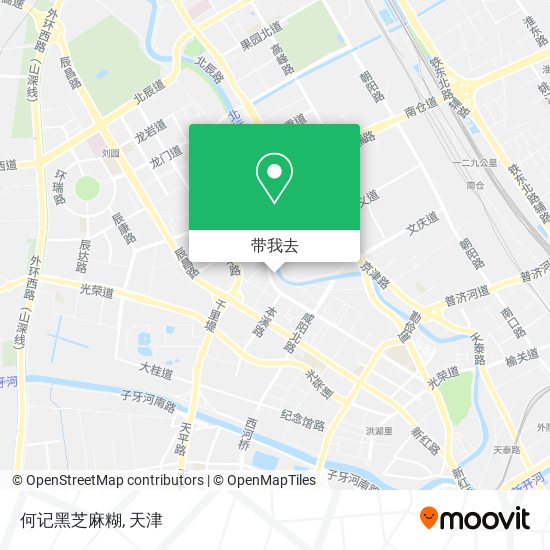 何记黑芝麻糊地图