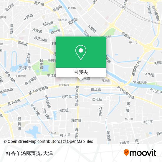 鲜香羊汤麻辣烫地图