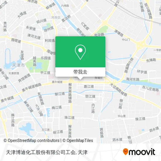 天津博迪化工股份有限公司工会地图