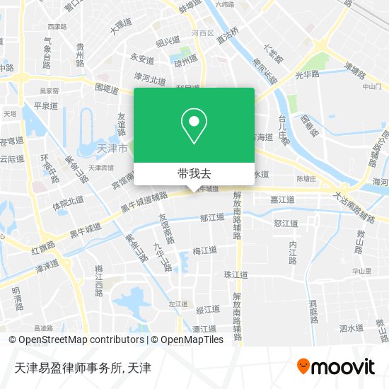 天津易盈律师事务所地图