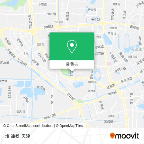 堆·简餐地图