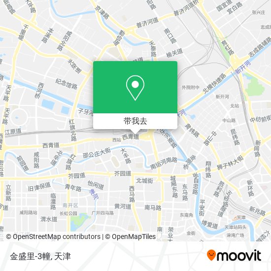 金盛里-3幢地图