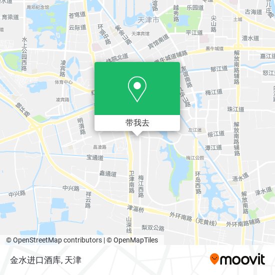 金水进口酒库地图